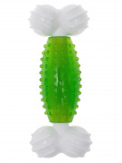 КАНИН КЛИН CANINE CLEAN Игрушка для собак Косточка 19 см с ароматом мяты, зеленая
