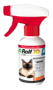 ROLF CLUB 3D Спрей для кошек от клещей и блох 200мл