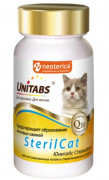 ЮНИТАБС Unitabs SterilCat Витаминно-минеральный комплекс для кастрированных котов и стерилизованных кошек 120 таб.