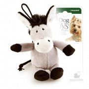 ГИГВИ GIGWI Игрушка для собак DOG TOYS Ослик с пищалкой, 10 см (арт.75104)