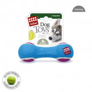ГИГВИ GIGWI Игрушка для собак DOG TOYS Гантеля с пищалкой малая, 13 см (арт.75005)