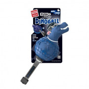 ГИГВИ GIGWI Игрушка для собак PUSH TO MUTE Dinoball Динобол Т-рекс с отключаемой пищалкой 13 см (арт. 75412)