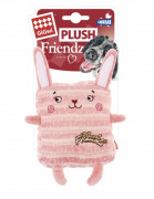 ГИГВИ GIGWI Игрушка для собак PLUSH FRIENDZ Кролик с пищалкой 12 см (арт. 85013)