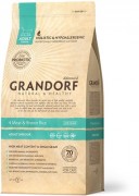 ГРАНДОРФ GRANDORF CAT INDOOR PROBIOTIC сухой корм для взрослых кошек 4 вида мяса