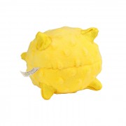 ПЛЭЙЛОДЖИ (PLAYOLOGY) Playology Сенсорный плюшевый мяч для щенков PUPPY SENSORY BALL 11 см с ароматом курицы, желтый