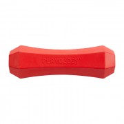 ПЛЭЙЛОДЖИ (PLAYOLOGY) Playology Хрустящая жевательная палочка SQUEAKY CHEW STICK с ароматом говядины, большая, красный