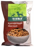 ТИТБИТ Лакомство для собак Крендельки мясные с говядиной