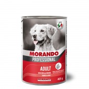 МОРАНДО MORANDO консервы для взрослых собак Кусочки с Говядиной 405г