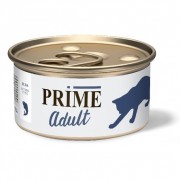 ПРАЙМ PRIME Adult консервы для взрослых кошек Тунец в собственном соку/ 70 гр
