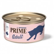 ПРАЙМ PRIME Adult консервы для взрослых кошек Говядина кусочки в соусе/ 75 гр