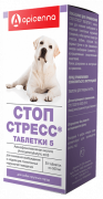 АПИСЕННА СТОП-СТРЕСС таблетки 5 для собак крупных пород/ 20 таб.