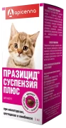 АПИСЕННА ПРАЗИЦИД ПЛЮС Антигельминтный препарат для котят, суспензия/ 5 мл