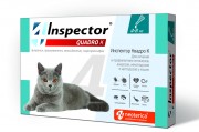 ИНСПЕКТОР Антипаразитарный препарат для кошек 4-8 кг 1 пипетка