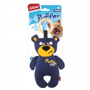 ГИГВИ GIGWI Игрушка для собак PUFFER ZOO Медведь с пищалкой 26 см (арт.75500)