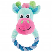 ТРИОЛ Игрушка для щенков мягкая PUPPY Жираф с кольцом d90/170мм (арт. 12141128)