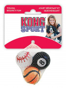 КОНГ KONG игрушка для собак Air Sport "Теннисный мяч" очень маленький 4 см без пищалки