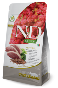 ФАРМИНА N&D Cat Quinoa Neutered Duck сухой корм для стерилизованных кошек Утка, киноа, брокколи и спаржа