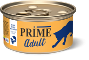 ПРАЙМ PRIME Adult консервы для взрослых кошек Тунец с ананасом в собственном соку/ 85 гр