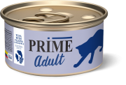 ПРАЙМ PRIME Adult консервы для взрослых кошек Тунец с тилапией и ананасом в собственном соку/ 85 гр