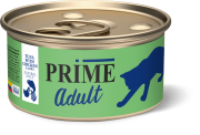 ПРАЙМ PRIME Adult консервы для взрослых кошек Тунец с курицей и киви в собственном соку/ 85 гр