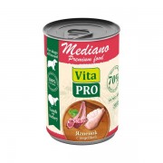 ВИТА ПРО (VITA PRO) MEDIANO консервы для собак Ягненок с индейкой кусочки в соусе