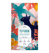ФЛОРИДА (FLORIDA) сухой корм для взрослых стерилизованных кошек с Лососем и черникой
