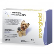СТРОНГХОЛД Антипаразитарный препарат для собак 2,6-5 кг/ 1 пипетка