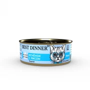 БЕСТ ДИННЕР BEST DINNER Exclusive Vet Profi Renal консервы для кошек Ягненок с рисом 100 гр
