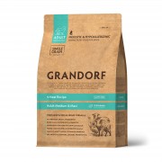ГРАНДОРФ GRANDORF ADULT MEDIUM/MAXI PROBIOTIC 4 вида мяса с пробиотиками для взрослых собак средних и крупных пород