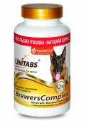 ЮНИТАБС Unitabs Brevers Complex витаминно-минеральный комплекс с пивными дрожжами для собак крупных пород 200 таб.