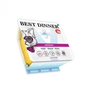 БЕСТ ДИННЕР BEST DINNER Vet Profi Urinary консервы для кошек паштет с ягненком 100г