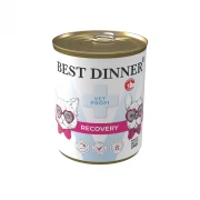 БЕСТ ДИННЕР BEST DINNER Vet Profi Recovery консервы для кошек и собак при выздоровлении 