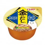 ИНАБА INABA CIAO Kinnodashi Cup консервы для кошек Тунец Кацуо 70г