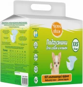 ЧИСТЫЙ ХВОСТ подгузники для животных XXS 10 шт 1-2,5кг