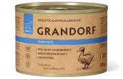 ГРАНДОРФ GRANDORF Консервы для собак паштет из утки 200г