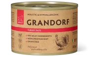 ГРАНДОРФ GRANDORF Консервы для собак паштет из индейки 200г