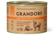 ГРАНДОРФ GRANDORF Консервы для собак паштет из ягненка с тыквой и брокколи 200г