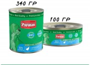 ЧЕТВЕРОНОГИЙ ГУРМАН консервы для собак Мясное ассорти с перепёлкой  