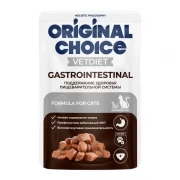 Оригинал Чойс (Original Choice) VET DIET Gastrointestinal пауч для взрослых кошек с чувствительным пищеварением 85г