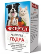 ЧИСТОТЕЛ Пудра от блох и клещей универсальная 100г