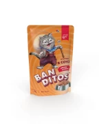 Бандитос (Banditos) Пауч для котят с говядиной и индейкой в соусе 75г