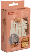 ЛИТТЛ УАН Little One Бисквиты для хомяков, крыс, мышей и песчанок, с хрустящим гаммарусом 35г