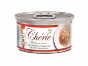ПЕТТРИК (PETTRIC) Cherie консервы для кошек Тунец с креветкой в подливе/ 80 гр