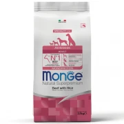 МОНЖ Сухой корм Dog Speciality Line Monoprotein All Breeds Beef and Rice для взрослых собак всех пород, из говядины с рисом