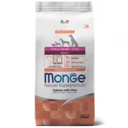 МОНЖ Сухой корм Dog Speciality Line Monoprotein Extra Small для взрослых собак миниатюрных пород, с лососем и рисом