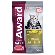 АВАРД Сухой корм SPECIAL CARE Sensitive Digestion для взрослых кошек с чувствительным пищеварением со свежим мясом утки