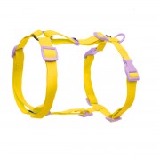 ТРИОЛ Шлейка анатомическая из биотана "Лимонная черника" L,желтая, 25*670-900мм