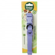 ТРИОЛ Ошейник из биотана "Матрица" M, сиреневый, 20*340-490мм