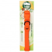 ТРИОЛ Ошейник из биотана "Матрица" L, оранжевый, 25*450-680мм