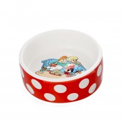 ТРИОЛ СОЮЗМУЛЬТФИЛЬМ Миска для животных керамическая "Плюшки", 0.3л